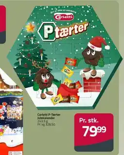 Fleggaard Carletti P-Tærter Julekalender, DKK 79.99 tilbud