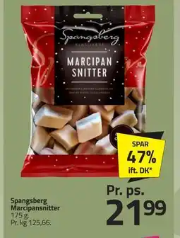 Fleggaard Spangsberg Marcipansnitter, DKK 21.99 tilbud