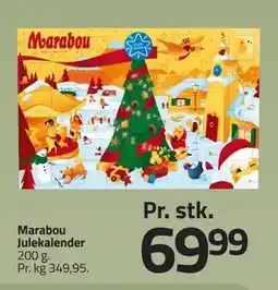 Fleggaard Marabou Julekalender, DKK 69.99 tilbud
