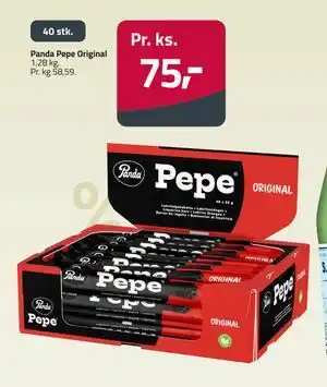 Panda Pepe Original, DKK 75