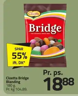 Fleggaard Cloetta Bridge Blanding, DKK 18.88 tilbud