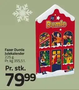 Fleggaard Fazer Dumle Julekalender, DKK 79.99 tilbud