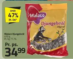 Fleggaard Malaco Djungelvrål, DKK 34.99 tilbud