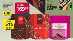 Fleggaard Toms Festival, Mini Favoritter el. Anthon Berg Chocolate Selection, DKK 169.99 tilbud