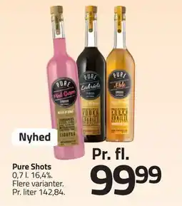 Fleggaard Pure Shots, DKK 99.99 tilbud