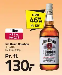 Fleggaard Jim Beam Bourbon, DKK 130 tilbud