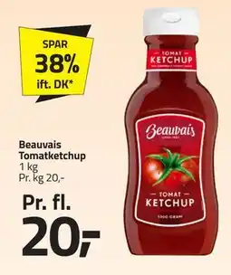 Fleggaard Beauvais Tomatketchup, DKK 20 tilbud
