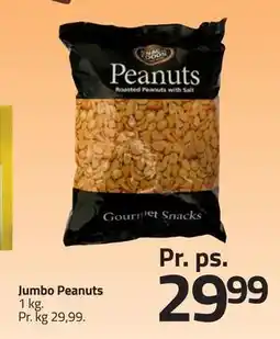 Fleggaard Jumbo Peanuts, DKK 29.99 tilbud