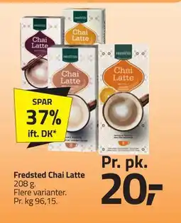 Fleggaard Fredsted Chai Latte, DKK 20 tilbud