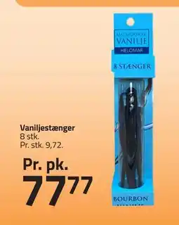 Fleggaard Vaniljestænger, DKK 77.77 tilbud