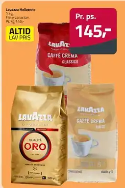 Fleggaard Lavazza Helbønne, DKK 145 tilbud