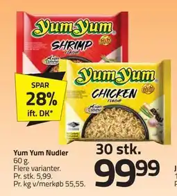 Fleggaard Yum Yum Nudler, DKK 99.99 tilbud
