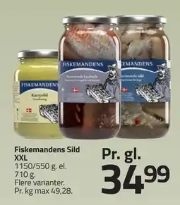Fleggaard Fiskemandens Sild XXL, DKK 34.99 tilbud