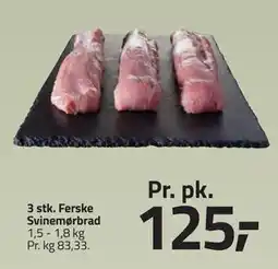 Fleggaard 3 stk. Ferske Svinemørbrad, DKK 125 tilbud