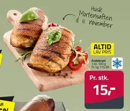 Fleggaard Andebryst, DKK 15 tilbud