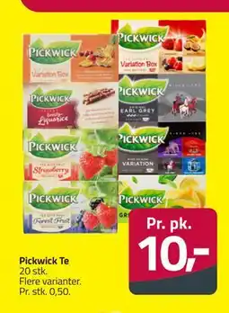 Fleggaard Pickwick Te, DKK 10 tilbud
