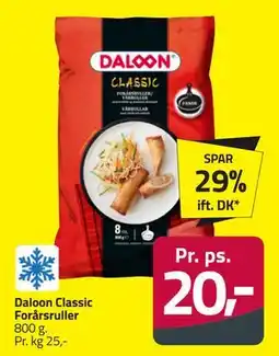 Fleggaard Daloon Classic Forårsruller, DKK 20 tilbud