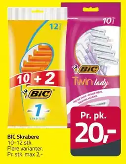Fleggaard BIC Skrabere, DKK 20 tilbud