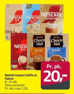 Fleggaard Nestlé Instant Kaffe el. Kakao, DKK 20 tilbud