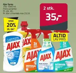 Fleggaard Ajax Spray, DKK 35 tilbud