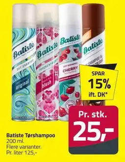 Fleggaard Batiste Tørshampoo, DKK 25 tilbud