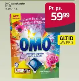 Fleggaard OMO Vaskekapsler, DKK 59.99 tilbud