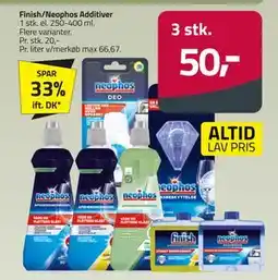 Fleggaard Finish/Neophos Additiver, DKK 50 tilbud