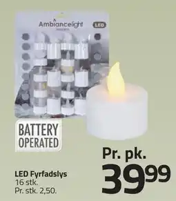 Fleggaard LED Fyrfadslys, DKK 39.99 tilbud