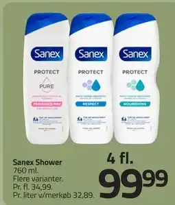Fleggaard Sanex Shower, DKK 99.99 tilbud