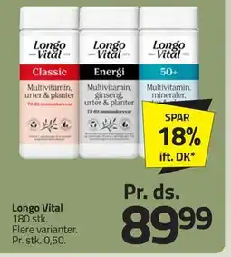 Fleggaard Longo Vital, DKK 89.99 tilbud