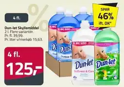 Fleggaard Dun-let Skyllemiddel, DKK 125 tilbud