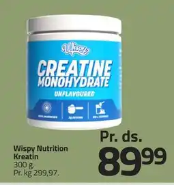 Fleggaard Wispy Nutrition Kreatin, DKK 89.99 tilbud