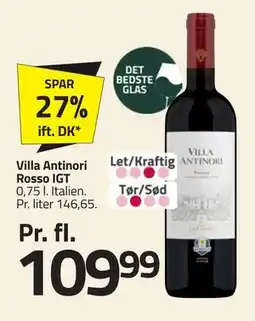Fleggaard Villa Antinori Rosso IGT, DKK 109.99 tilbud