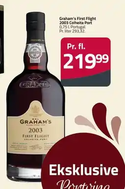 Fleggaard Graham’s First Flight 2003 Colheita Port, DKK 219.99 tilbud