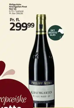 Fleggaard Philipp Kuhn Kirschgarten Pinot Noir GG, DKK 299.99 tilbud
