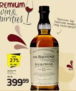 Fleggaard Balvenie 12YO, DKK 399.99 tilbud