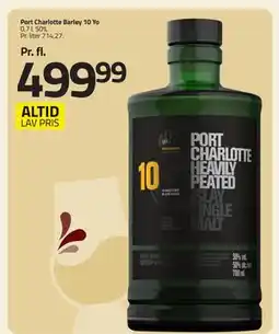 Fleggaard Port Charlotte Barley 10 Yo, DKK 499.99 tilbud