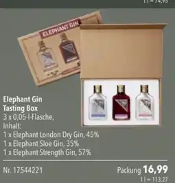 Citti Elephant Gin Tasting Box tilbud