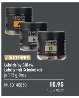 Citti Glutenfrei lakrids by bülow lakritz mit schokolade tilbud
