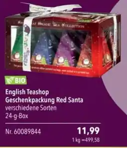Citti BIO English Teashop Geschenkpackung Red Santa tilbud