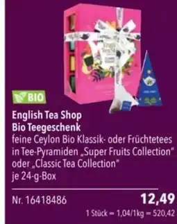 Citti BIO English Tea Shop Bio Teegeschenk tilbud
