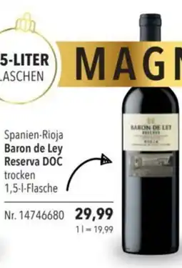 Citti Spanien-Rioja Baron de Ley Reserva DOC tilbud