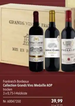 Citti Frankreich-Bordeaux Collection Grands Vins Medaille AOP tilbud