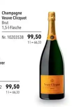 Citti Champagne Veuve Clicquot Brut -Flasche tilbud