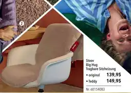 Citti Stoov Big Hug Tragbare Sitzheizung tilbud