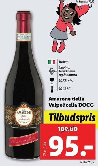 Lidl Amarone Della Valpolicella DOCG tilbud