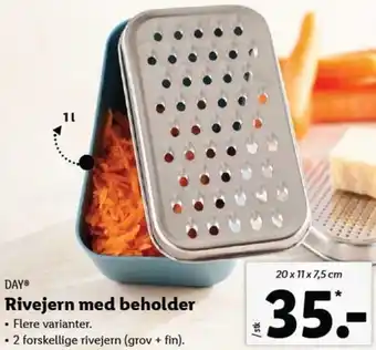 Rivejern Med Beholder