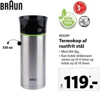Termokop Af Rustfrit Stål