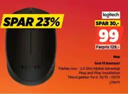 Power Logitech Mus LTM171 tilbud