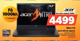 Power ACER Nitro V 15 NHQPGED008 tilbud